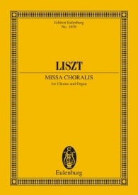 Liszt: Missa choralis (Study Score) published by Eulenburg